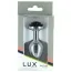 Набор из вибропули и анальной пробки с черной розочкой Power Bullet + Lux Active Rose Anal Plug - Фото №6