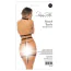 Комплект Rassel Tassle 2pc Harness Set, черный: портупея + трусики-стринги - Фото №4