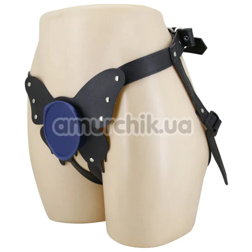 Трусики для страпона Pretty Love Harness Briefs Caludio II, черные - Фото №1