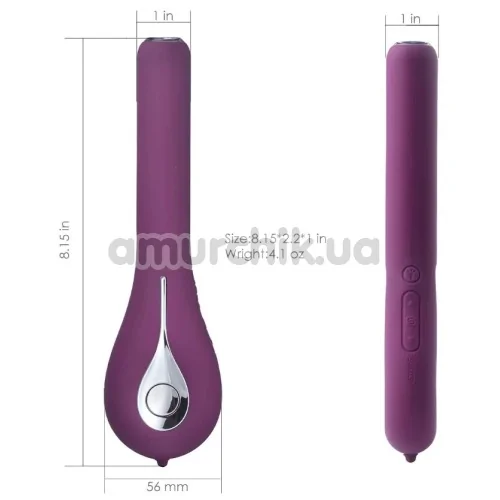 Вибратор с видеокамерой Svakom Siime Eye Camera Vibrator, фиолетовый