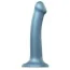 Фаллоимитатор Strap-On-Me Mono Density Soft Silicone Dildo M, голубой - Фото №1