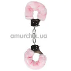 Наручники Easy Toys Furry Handcuffs, розовые - Фото №1