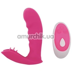 Вибратор клиторальный и точки G Intimete Melody Strapless Strap-On, розовый - Фото №1