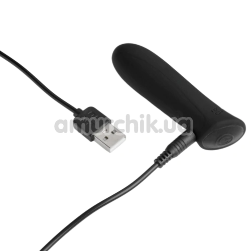 Кліторальний вібратор So Divine Vibrating Wonder Bullet, чорний