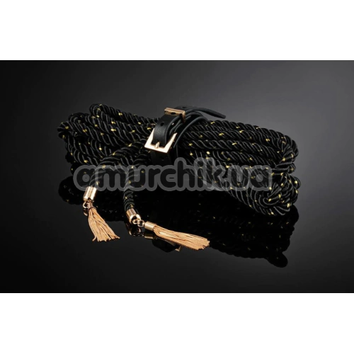 Мотузка Guilty Pleasure Embrace Rope 7M, чорна