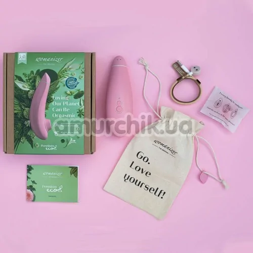 Симулятор орального сексу для жінок Womanizer The Original Premium ECO, рожевий