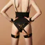 Ремінці для фіксаторів Upko Bondage Boutique Leather Hogtie, чорні - Фото №6