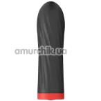 Кліторальний вібратор Boss Series Silicone Touch Vibrator, чорний - Фото №1