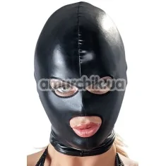 Маска Bad Kitty Naughty Toys Hood Eyes Mouth Mask, черная - Фото №1