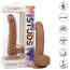 Фалоімітатор Silicone Studs 6, коричневий - Фото №15
