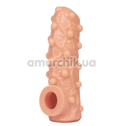 Насадка на пеніс Kokos Nude Sleeve NS 003-S, тілесна - Фото №1