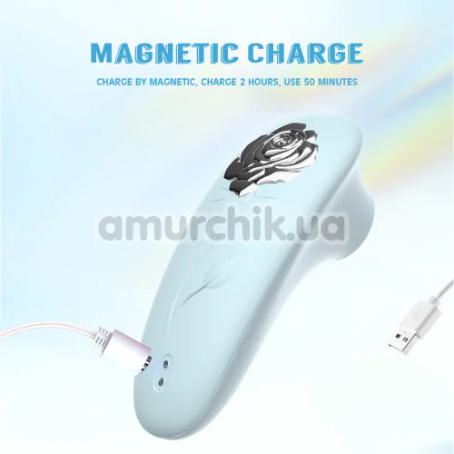 Симулятор орального сексу для жінок Kissen Cynthia, блакитний