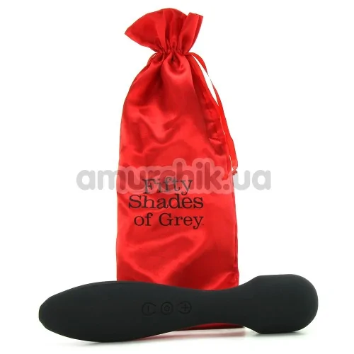Универсальный массажер Fifty Shades of Grey Holy Cow!, черный