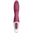 Вибратор с подогревом Satisfyer Heated Affair, бордовый - Фото №5