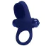 Виброкольцо для члена Pretty Love Vibrant Penis Ring II, синее - Фото №1