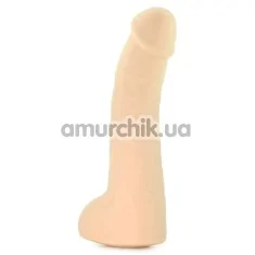 Фаллоимитатор Silicone Basics Long John, телесный - Фото №1