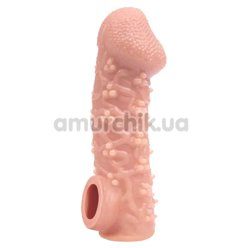 Насадка на пенис Kokos Cock Sleeve CS 009-S, телесная - Фото №1