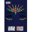 Прикраса для обличчя Leg Avenue Vibe Jewels Sticker & Body Glitter, мультикольорове - Фото №2