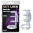 Насадка на пеніс з вібрацією Get Lock Vibrating Cock Cage, прозора - Фото №7