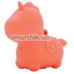 Вібратор-брелок Unihorn Mini Peachy Pony, помаранчевий - Фото №1