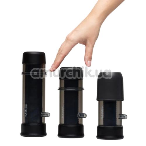 Мастурбатор Autoblow VacuGlide, серый