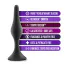 Анальна пробка Anal Adventures Platinum Beginner Plug Large, чорна - Фото №4