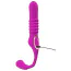Вибратор клиторальный и для точки G с толчками Javida 3 Function Vibrator, розовый - Фото №13