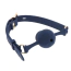 Кляп Taboom Silicone Supreme Ball Gag, синій - Фото №1