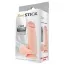 Вібратор Real Stick Vibro №101, тілесний - Фото №11