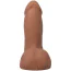 Фалоімітатор Doc Johnson The Realistic Cock With Balls 5, світло-коричневий - Фото №3