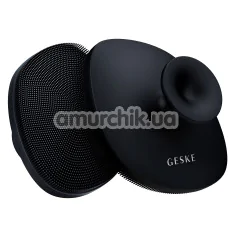 Щітка для тіла Geske Body Brush 4 in 1 Suction Mount, чорна - Фото №1