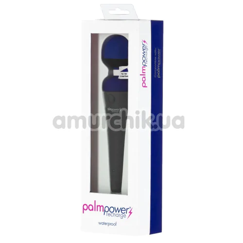 Універсальний вібромасажер Palm Power Recharge Massage Wand, синій