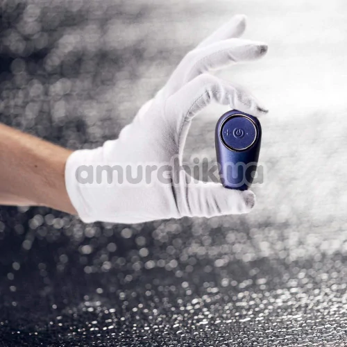 Виброкольцо для члена Hueman Neptune Remote Controlled Vibrating Cock Ring, фиолетовое