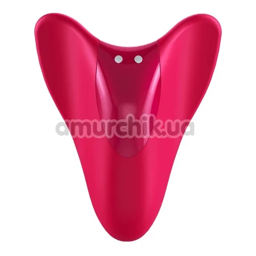 Вибронасадка на палец Satisfyer High Fly, красная