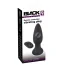 Анальная пробка с вибрацией Black Velvets Remote Controlled Vibrating Plug, черная - Фото №8