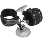 Наручники Steamy Shades Suction Cuffs, чёрные - Фото №1