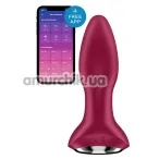 Анальная пробка с вибрацией и ротацией Satisfyer Rotator Plug 2+, розовая - Фото №1