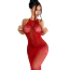 Платье JSY Sexy Lingerie WW7248, красное - Фото №2