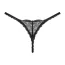 Трусики-стрінги Obsessive Chemeris Thong, чорні - Фото №4