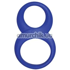 Ерекційне кільце Rocks-Off 8 Ball Ring, синє - Фото №1
