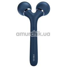 Ультразвуковий масажер Geske Sonic Facial & Body Roller 4 in 1, синій - Фото №1