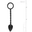 Анальная пробка с одним эрекционным кольцом Intense Plug Cock & Ball Ring, черная - Фото №5