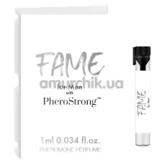 Духи с феромонами Fame With PheroStrong для мужчин, 1 мл - Фото №1