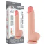 Фаллоимитатор Sliding-Skin Dual Layer Dong 9.5 с мошонкой, телесный - Фото №15
