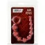 Анальний ланцюжок Black & Red Anal Beads, червоний - Фото №2
