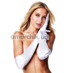 Перчатки сатиновые Baci Satin Opera Glove, белые - Фото №1