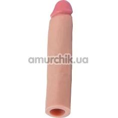 Насадка на пенис Malesation SkinLike Penis Extender 2, телесная - Фото №1