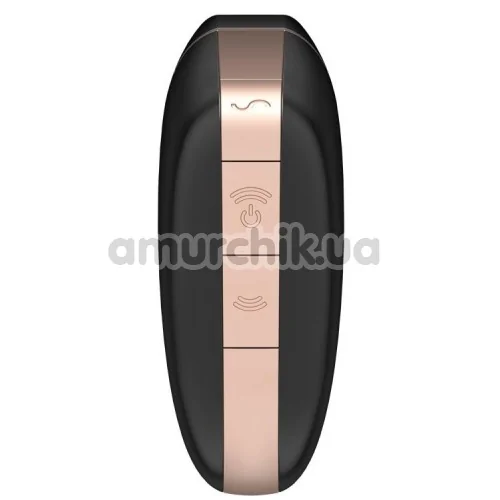 Симулятор орального сексу з вібрацією для жінок Satisfyer Love Triangle, чорний