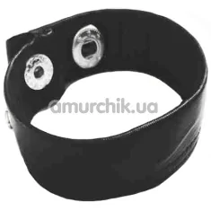 Эрекционное кольцо Fetish Collection Penis Hoden Riemen, черное - Фото №1