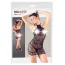 Комплект NO:XQSE Mini Dress, черный: платье + трусики-стринги - Фото №5